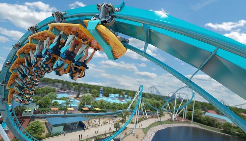 Surfs UP Pipeline: La montaña Rusa de Surf en Seaworld Orlando